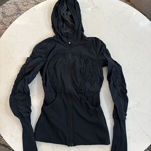 lululemon athletica Black Hooded Jacket